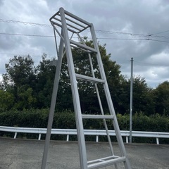 ★アルミ製 三脚脚立 約 3m 10段★の画像