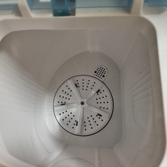 二層式洗濯機 脱水付き 小型洗濯機の画像