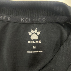 KELME（ケルメ） プリントTシャツ 半袖 Mサイズ ブラック×イエローの画像