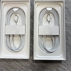 iPhone１６空箱　新品ケーブルつきの画像
