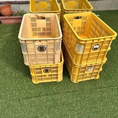 プラスチックコンテナ　8個の画像