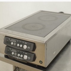 業務用電磁調理器 / ホシザキ / HIH-33RE / 単相200V×2 / 中古 / 2017年製 / W340×D600×H200  3台
の画像
