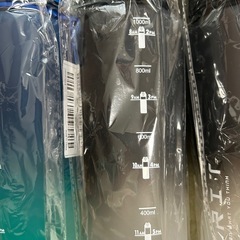 新品‼️まとめ買い450円〜‼️グラデーション水筒 1L 部活　運動会　カップルおそろい　ダイエットの画像