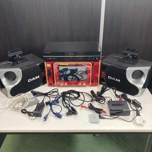 J007) 第一興商　LIVE DAM STADIUM DAM-XG7000Ⅱ カラオケ　音響　スピーカー　　DDS-65