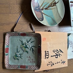 額皿、絵皿数点の画像