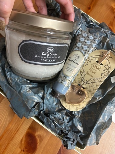 SABON ボディースクラブセット(ハンドクリーム、すスプーン)