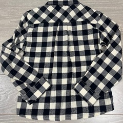 ギンガムチェックシャツ　120cmの画像