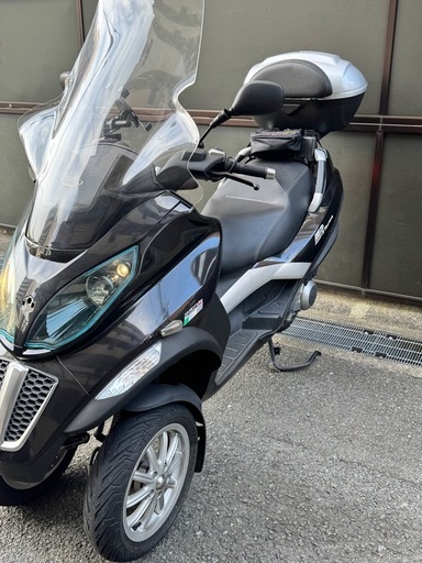 ピアジオMP3側車付軽二輪走行少ない状態良好