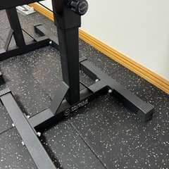 バーベルスクワットスタンド Muscle Motion SST Adjustable Barbell Squat Standsの画像