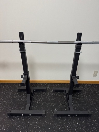バーベルスクワットスタンド Muscle Motion SST Adjustable Barbell Squat Stands