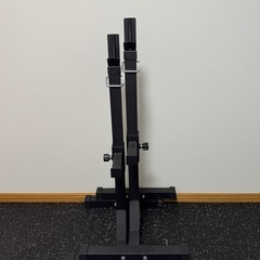 バーベルスクワットスタンド Muscle Motion SST Adjustable Barbell Squat Standsの画像
