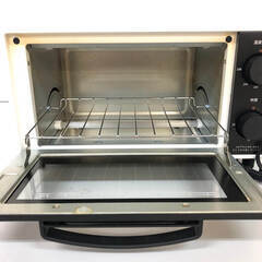ss7773　コンフィー オーブントースター CF-AD081 ホワイト Comfee' 8L 白 温度調節 80～230℃ 1000W 2枚焼き コンパクト オーブントースター 中古の画像