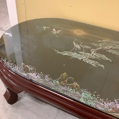 【トレファク神戸南店】螺鈿細工の座卓 です‼︎【取りに来られる方限定】の画像