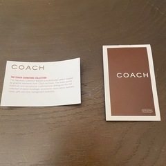 COACHから箱の画像
