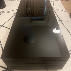 ニトリ ガラス ローテーブルの画像