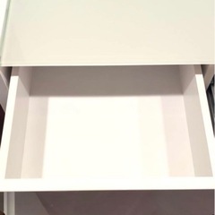 強化ガラス天板 食器棚 レンジ台 ボード 村内家具 幅74cmの画像