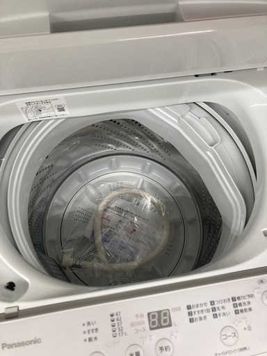 ?超高年式?2024年式?Panasonic パナソニック?5kg洗濯機?カビクリーンタンク?槽内自動洗浄?立体水流?NA-F5B2?