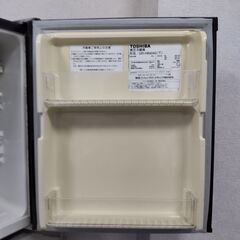 TOSHIBA 東芝冷蔵庫 1ドア GR-HB40A2(T) 外形寸法 幅425mm x 奥行450mm x 高さ520mm 定格内容積39Lの画像