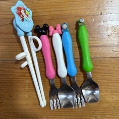 子供用カトラリーセットの画像