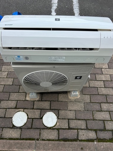 エアコンセット♢﻿美品♢﻿使用回数少♢﻿光センサー搭載♢﻿プラズマクラスター搭載♢﻿スマートフォン対応