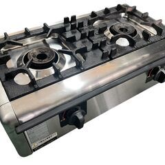 ☆マルゼン プロパンガス用 2口ガスコンロ ガステ－ブルコンロ ニュ－飯城 2口ガステーブルコンロ 業務用 厨房機器☆の画像