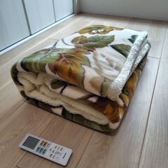 【新品同様】毛布　KOYO BLANKET イオン・リリーフ＊お話中の画像