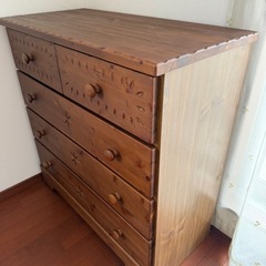 木製たんす　美品の画像