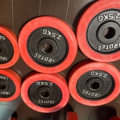 IROTEC ダンベル バーベル シャフト バー セットの画像