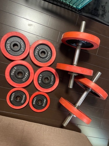 IROTEC ダンベル バーベル シャフト バー セット