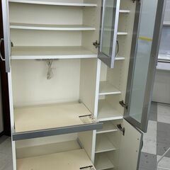 ★リユースのサカイ千葉中央店★  食器棚  H180×D40×W85 クリーニング済み TC5001の画像