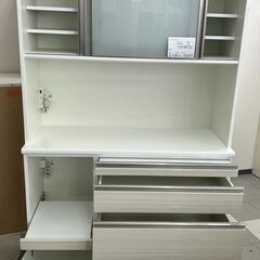 ★リユースのサカイ千葉中央店★ NITORI レンジボード ホワイト H200×D48×W121 クリーニング済み TC5003の画像