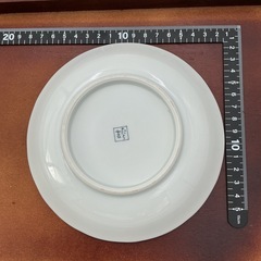 たち吉 和風小皿 5枚セット 赤絵 花唐草柄 の画像