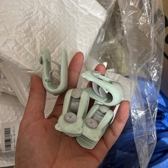 布団クリップ シーツクリップ 12個セット 布団 ずれ防止 滑り止め 固定器 可愛い くま型 シーツズレ防止 厚手 (グリーン)の画像