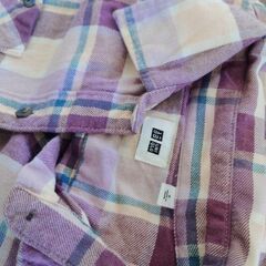 【ユニクロ】ネルシャツの画像