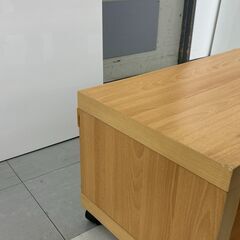 ★リユースのサカイ千葉中央店★  テレビ台 ブラウン H39×D39×W100 クリーニング済み TC5005の画像