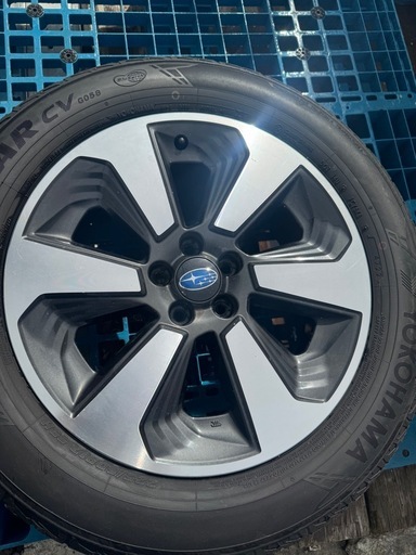 スバル純正17インチ タイヤホイールセット ４本 225/60R17 SUBARU
