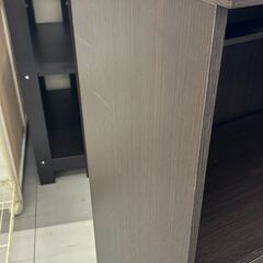 ★リユースのサカイ千葉中央店★  レンジ台 ブラウン H89×D40×W60 クリーニング済み TC5006の画像