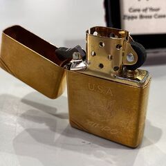 【愛品館 市原店】ZIPPO  1998年 VINTAGE SERIES ブラス仕上げアメリカン・イーグルの画像