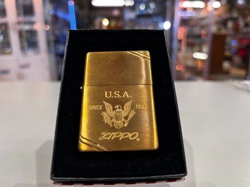 【愛品館 市原店】ZIPPO  1998年 VINTAGE SERIES ブラス仕上げアメリカン・イーグル