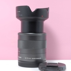 【美品】Canon EF-M 18-55mm F3.5-5.6 IS STM 標準ズームレンズ の画像