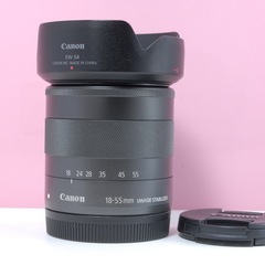 【美品】Canon EF-M 18-55mm F3.5-5.6 IS STM 標準ズームレンズ の画像