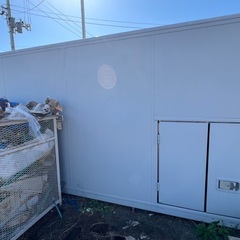 決まりました コンテナ　収納　倉庫の画像