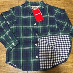 ⭐️新品未使用⭐️ ミキハウス　長袖シャツの画像