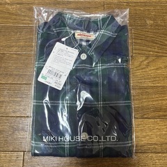 ⭐️新品未使用⭐️ ミキハウス　長袖シャツの画像