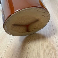 常滑焼☆久松窯謹製☆５号 　壺（切立蓋付）梅干し　味噌壺の画像