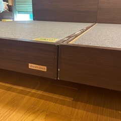 ドリームベット　フレームのみ セミダブル　シングルの画像