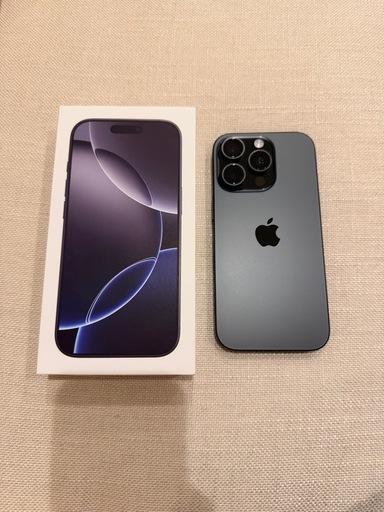 iPhone16 Pro 256GB ブラックチタニウム SIMフリー