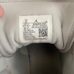 NIKE ナイキ　エアジョーダン1 MID グレーフォグ 29cmの画像