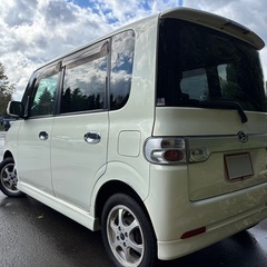 コミコミ価格！すぐ乗れます！タントカスタムRSターボ4WD パール　車検令和9年10月迄の画像