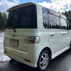 コミコミ価格！すぐ乗れます！タントカスタムRSターボ4WD パール　車検令和9年10月迄の画像